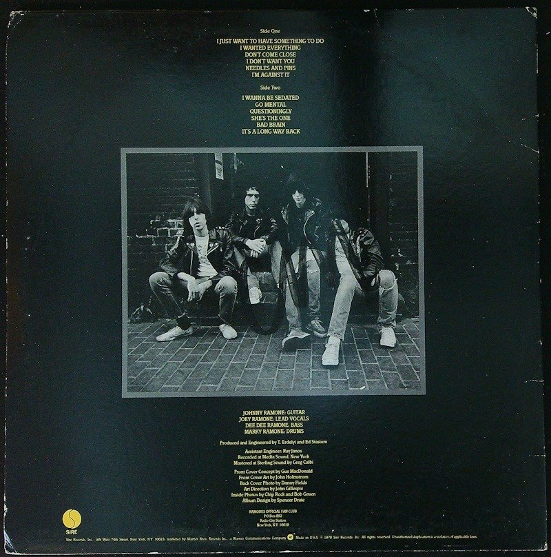 Ramones (USA 1978 1st pressing LP) - Road To Ruin (Rock & Roll, Punk) - Album LP (articol de sine stătător) - 1st Pressing - 1978 #1.2