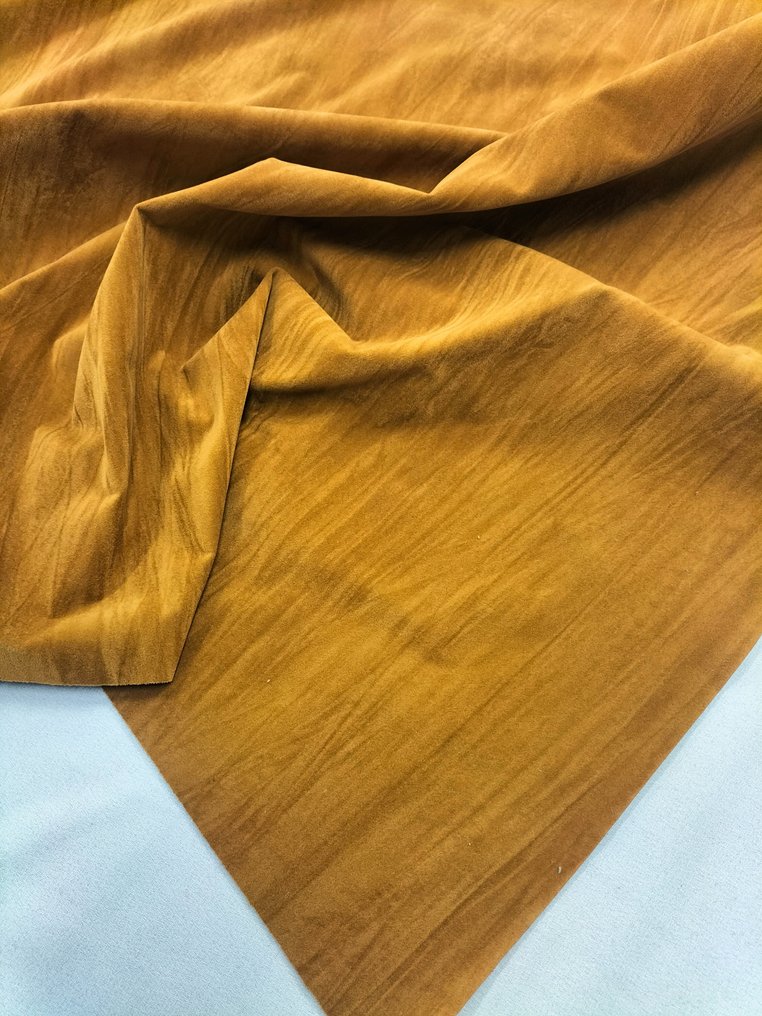 Lussuoso tessuto d'arredo effetto vellutato / alcantara - Țesătură tapițerie  - 145 cm - 600 cm #2.1