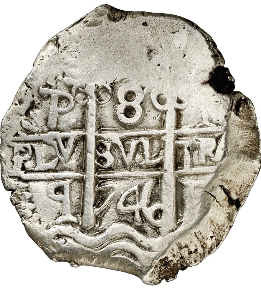 Hiszpania. Felipe V (1700-1746). 8 Reales - Potosi mint #1.1