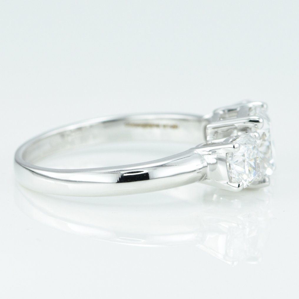 Bague - 14 carats Or blanc -  2.51ct. tw. Diamant  (Cultivé en laboratoire) - Diamant #3.2