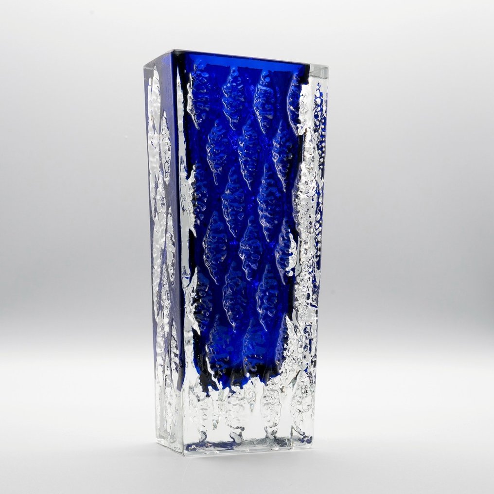 Ingrid Glas - Kurt Wokan - Vaas -  Borckenglas  - Glas - Gesigneerd H 25 cm #1.1