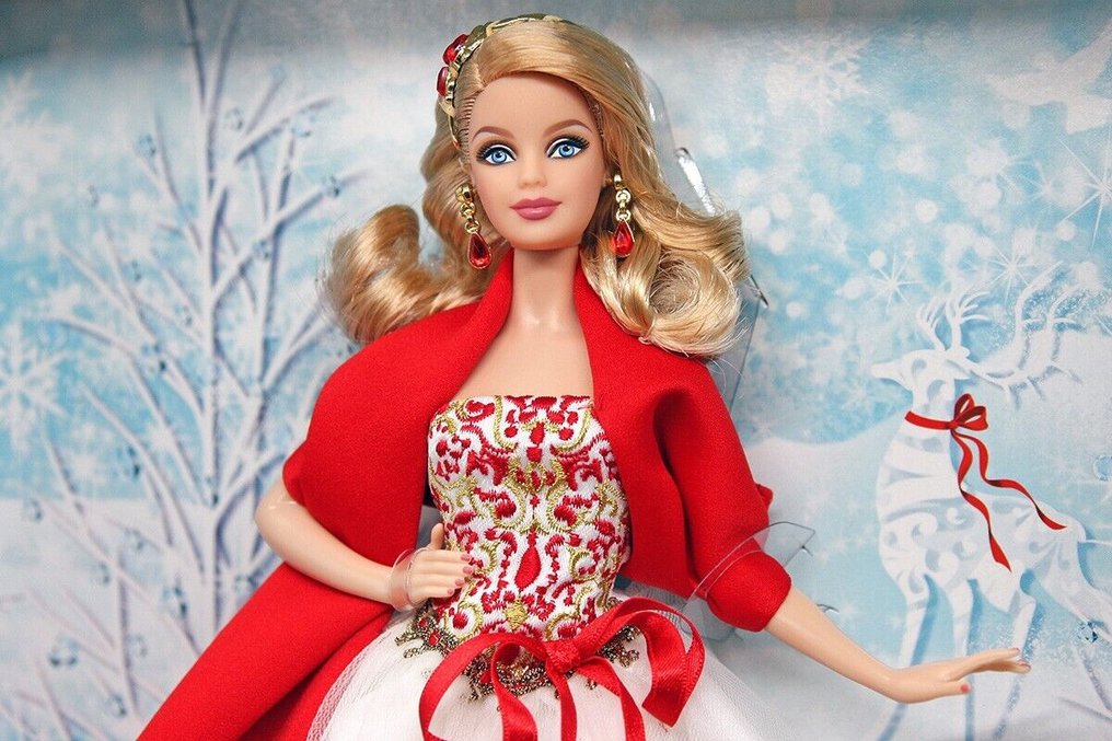 Mattel  - Păpușă Barbie - Holiday Barbie - 2010 - U.S. #3.1