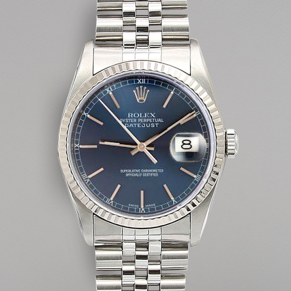 Rolex - Datejust - Blue Circle Hours Dial - 16234 - Uniszex - 1990-1999 #1.1