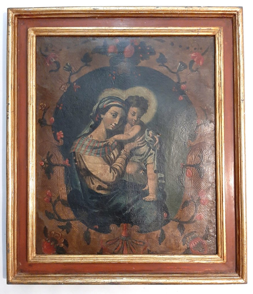 Scuola Italiana (XVIII) - Madonna con Bambino #2.1