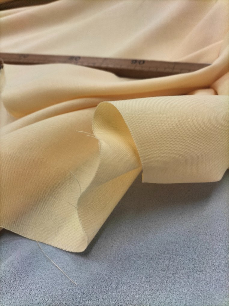 Meraviglioso lino leggero d'arredo in tinta unita / doppia altezza - Upholstery fabric  - 600 cm - 320 cm #1.1