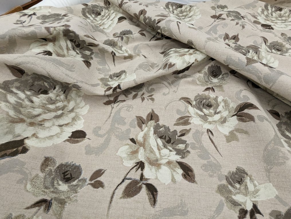 	 Puro lino d'arredo Taif 450 x 145 cm - 纺织品 #3.1