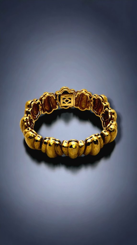 Robert Wander Winc  18K Gold Vintage Bracelet Circa 1970s Heavy 99.3 Grams - Bransoletka Żółte złoto  #1.1