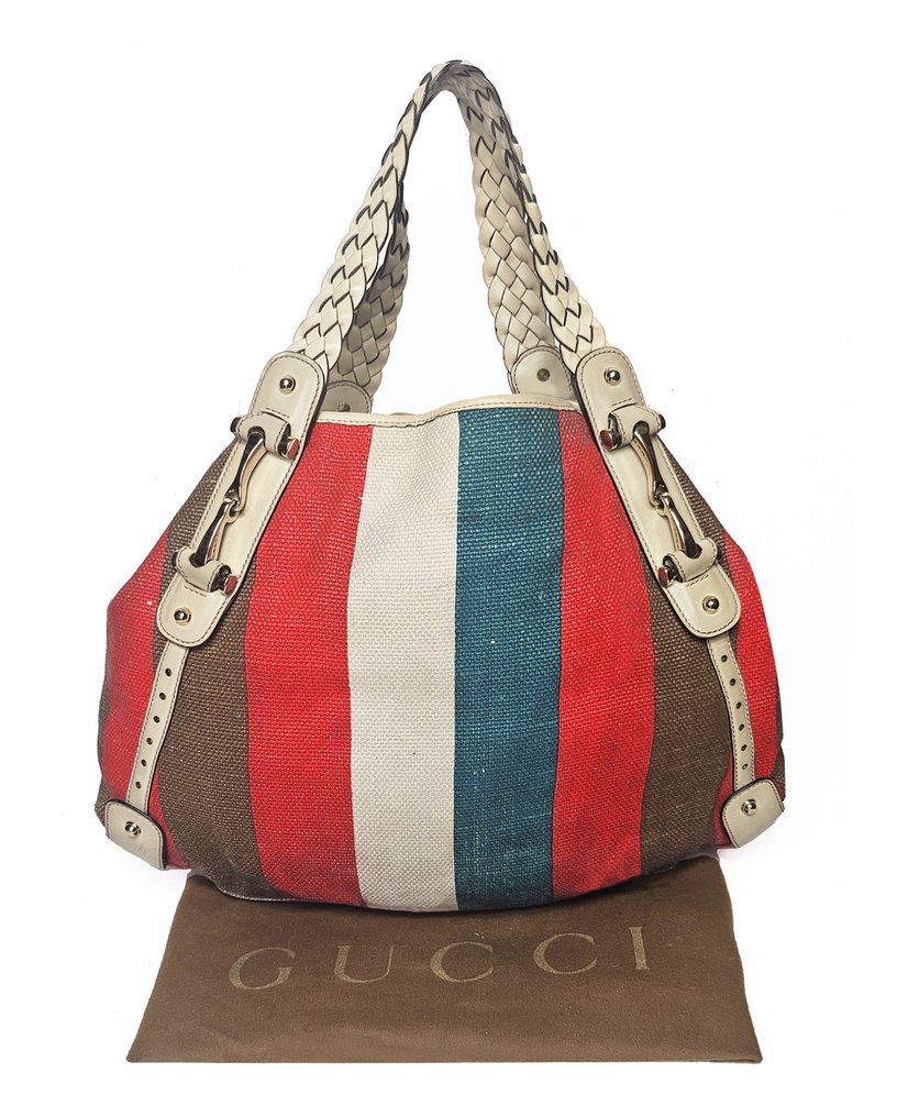 Gucci - Limited Edition - Pelham Horsebit con Manico Intrecciato - Mala de ombro #1.1