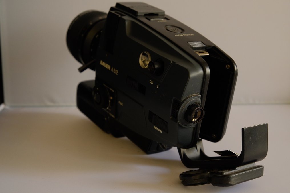 Bauer A512 super 8 camera with schneider-kreuznach macro-varidigon f1.8 6-70mm multicoating Κινηματογραφική μηχανή λήψης #2.2