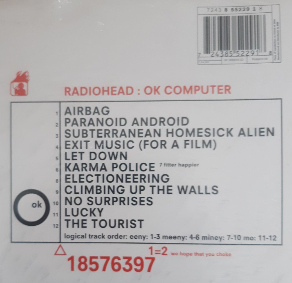 Radiohead - OK Computer (2X Vinyl M&S, Cassette, CD) - 2x albums LP (double album) - 1997 #2.1