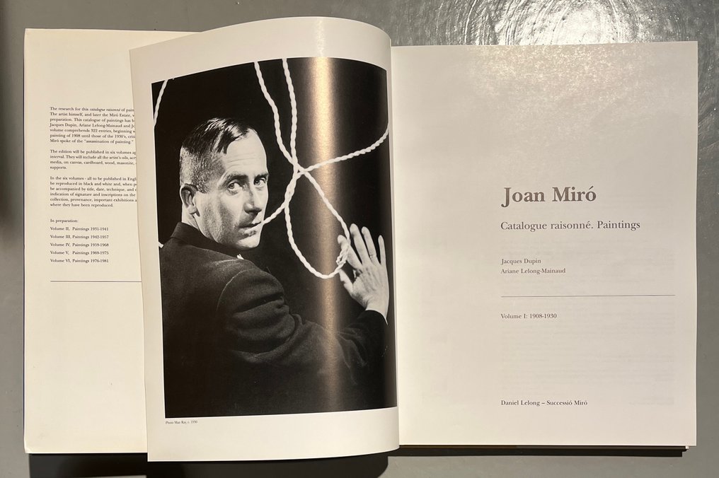 Jacques Dupin - Miró Paintings. Catalogue Raisonné (6 vols.) - 1999-2004 #2.1