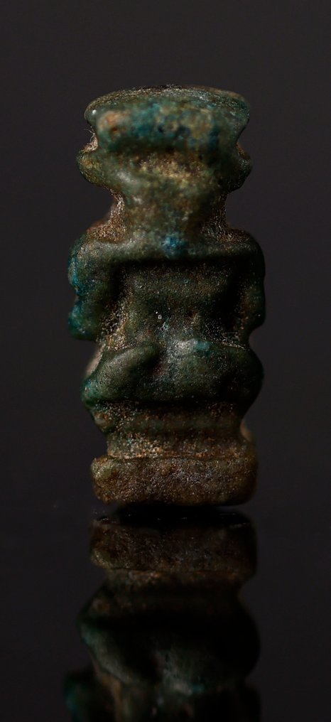 Antico Egitto Faenza Amuleti di Horus, Udjat, Pataikos e rosetta - 1.6 cm #2.1