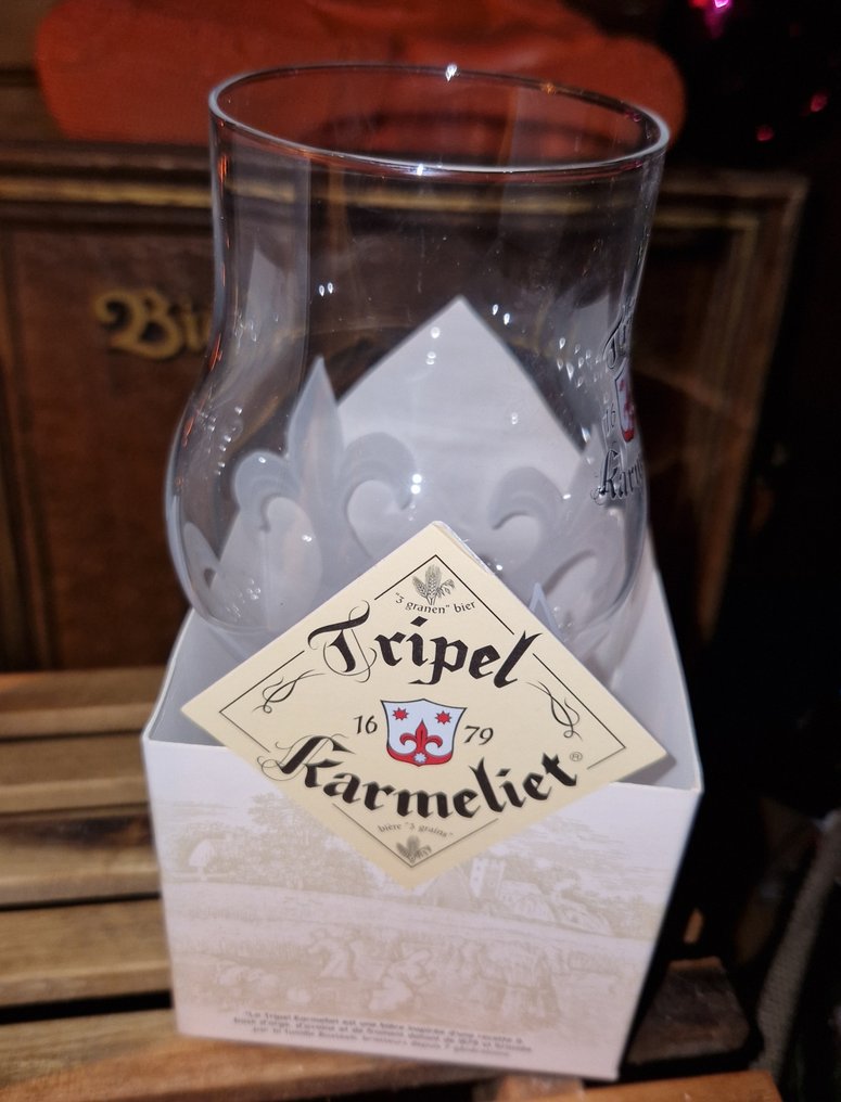 Coleção temática - 6 copos de cerveja tripel karmeliet #1.1
