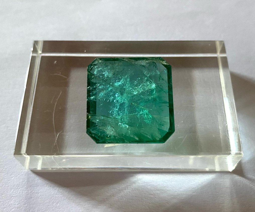 1 pcs  Emerald - 46.46 ct #3.1