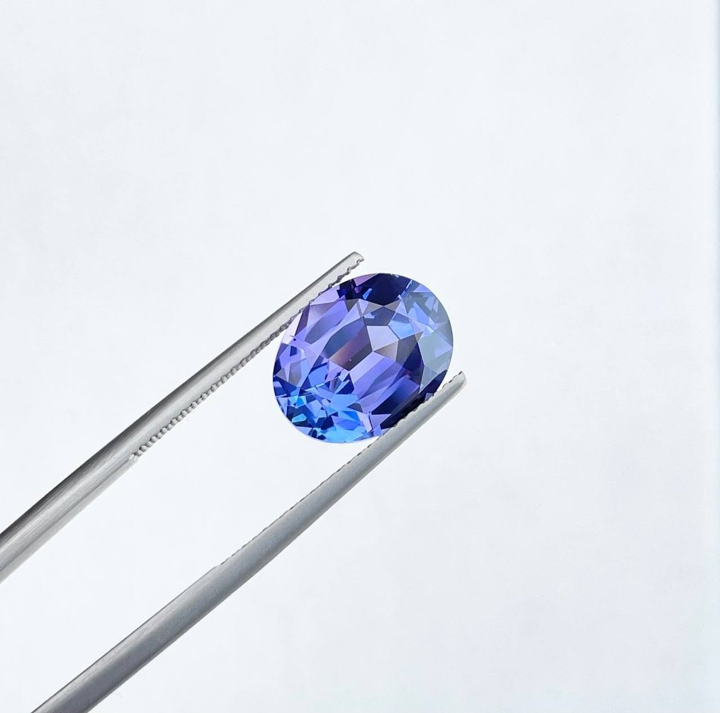 GIA 认证蓝紫丹泉石 - 6.07 ct #1.1