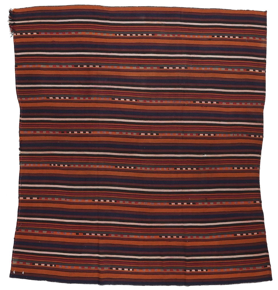原创波斯游牧民族 Kilim Fars Ghashghai 采用真羊毛制成 - 凯利姆平织地毯 - 250 cm - 215 cm #1.1