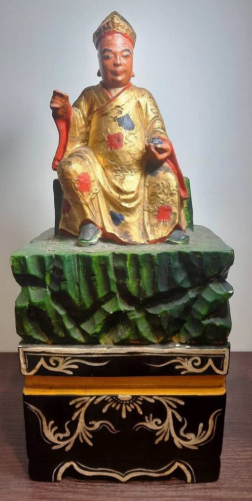 TAIWAN Ji Gong Drunken Monk - Holz - China #1.1
