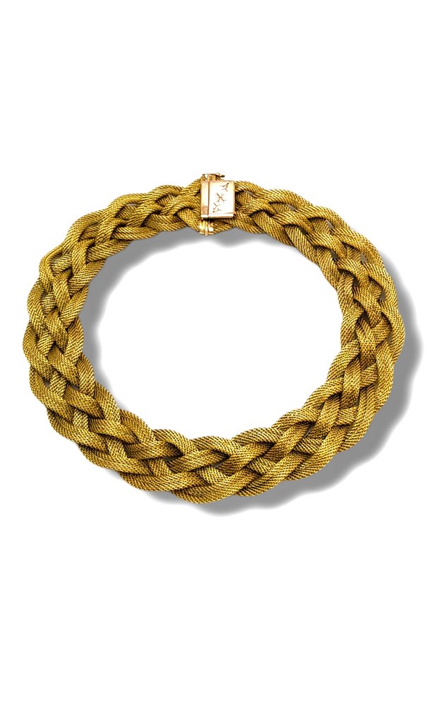 Collar Increíble collar vintage con colgante de oro de 18 quilates, 150 gramos #2.2