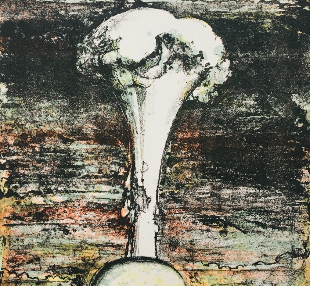 Pierre-Henry (1924-2015) - L'ère atomique - Lithographie originale signée #2.1