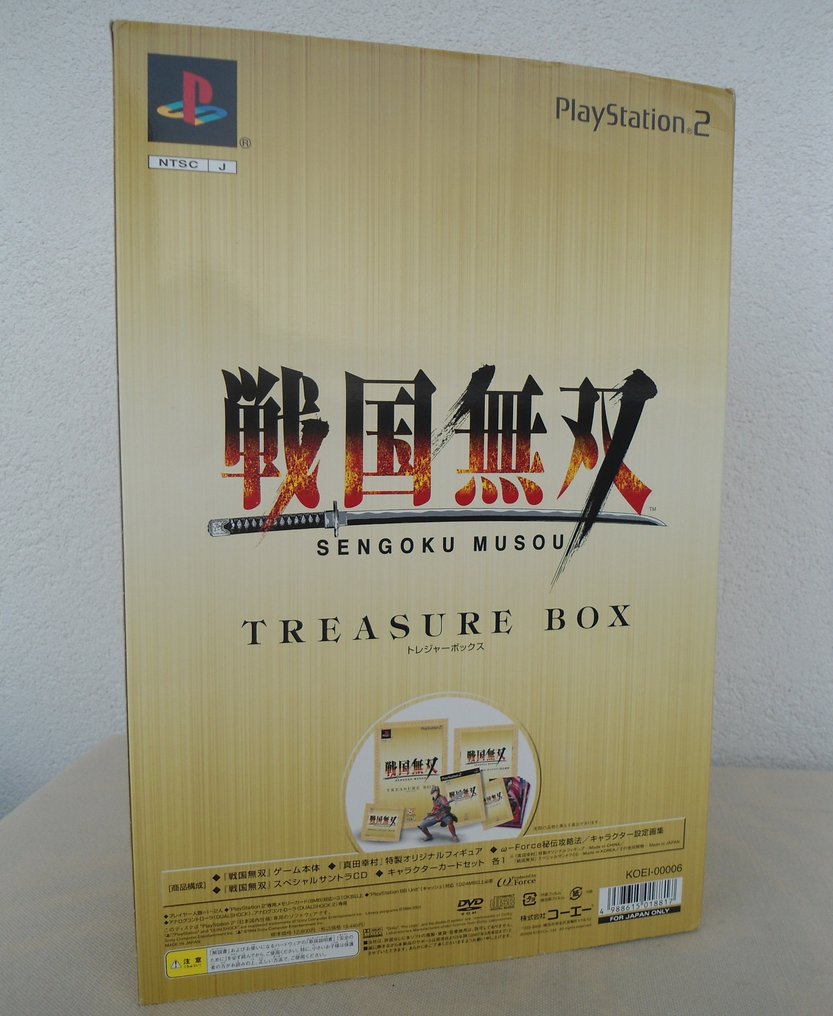 Sony - Sengoku Musou - Treasure Box - Playstation 2 PS2 NTSC-J Japanese - Videopeli (1) - Alkuperäispakkauksessa #2.1