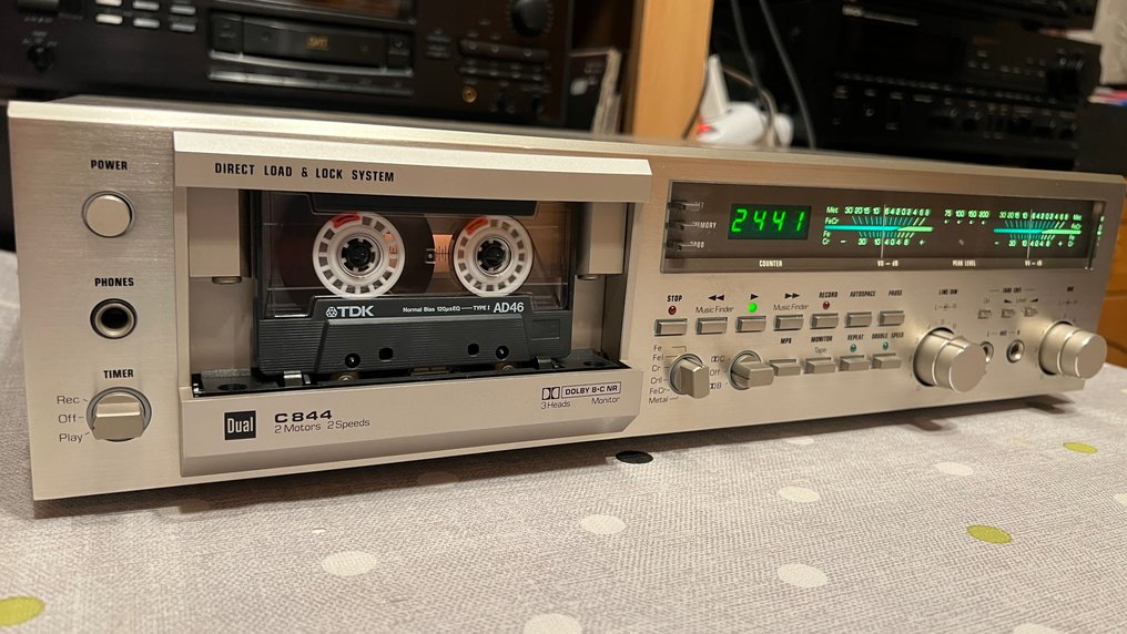 Dual - C-844 - Cassette recorder-player #1.1