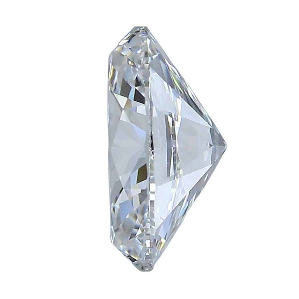 1 pcs Diamante - 0.90 ct - Brillante, Ovale - D (incolore) - IF (Internamente Perfetto) #3.1