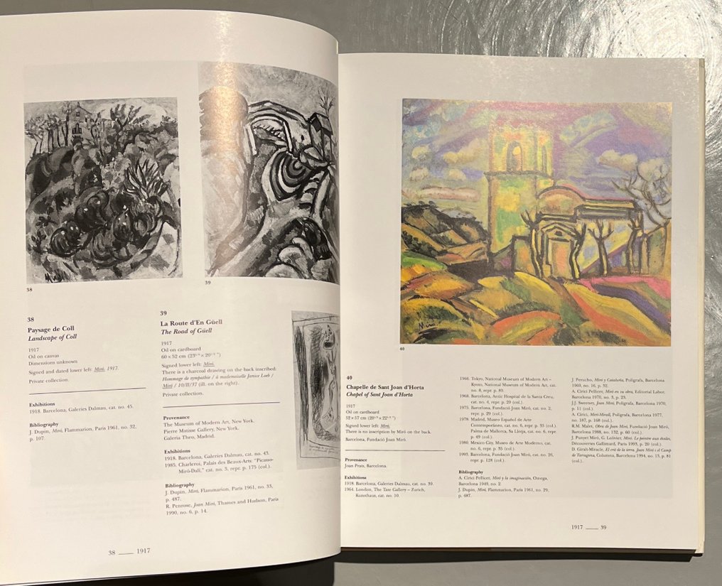 Jacques Dupin - Miró Paintings. Catalogue Raisonné (6 vols.) - 1999-2004 #3.2