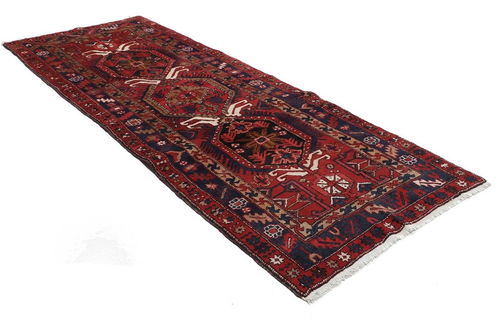 波斯地毯 Ardebil，由真羊毛製成 - 小地毯 - 328 cm - 123 cm #2.1