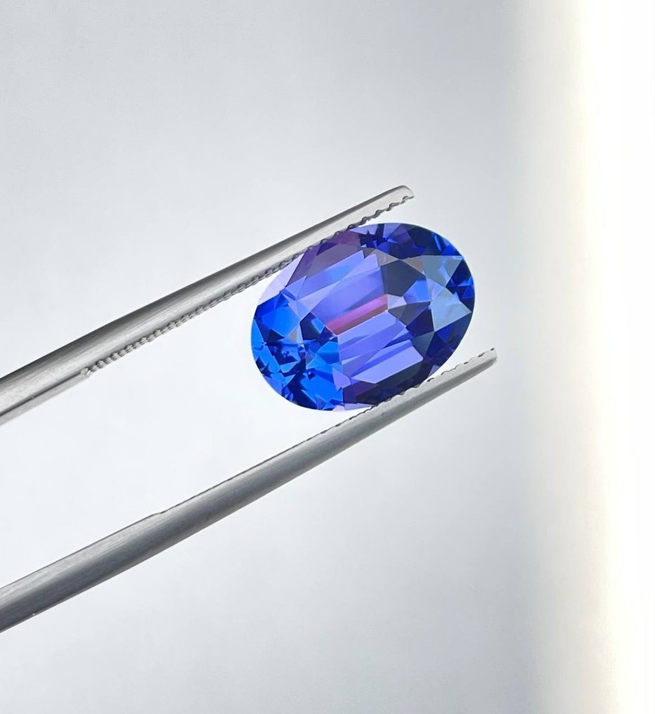 紫罗兰色, 蓝色 坦桑石  - 5.58 ct - 美国宝石研究院（GIA） #1.2
