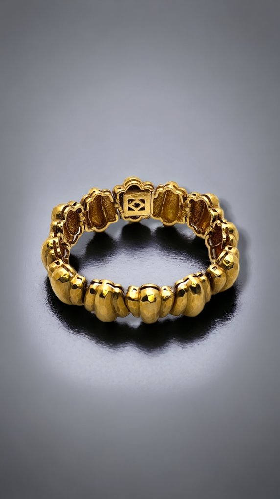 Robert Wander Winc  18K Gold Vintage Bracelet Circa 1970s Heavy 99.3 Grams - Bransoletka Żółte złoto  #1.2
