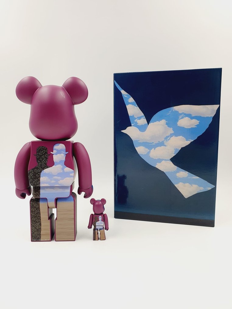 BE@RBRICK René Magritte 100％&400%｜美術品・アンティーク