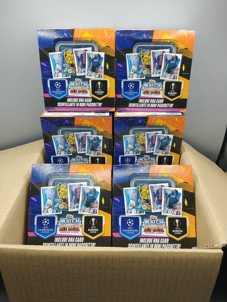 2020/21 Topps Match Attax 12 boxes in original bigbox x 30 boosters each - 1 Mixed collection - Stare aproape perfectă (NM) #2.1