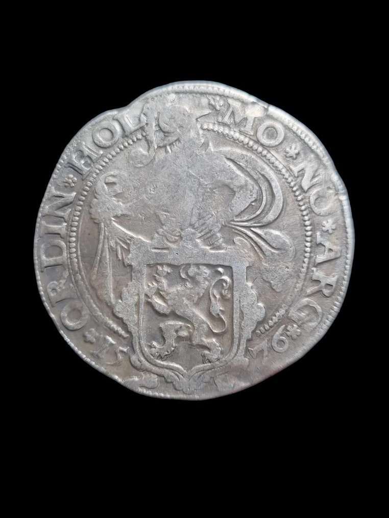 Pays-Bas, Hollande. Leeuwendaalder 1576 Holland #1.1