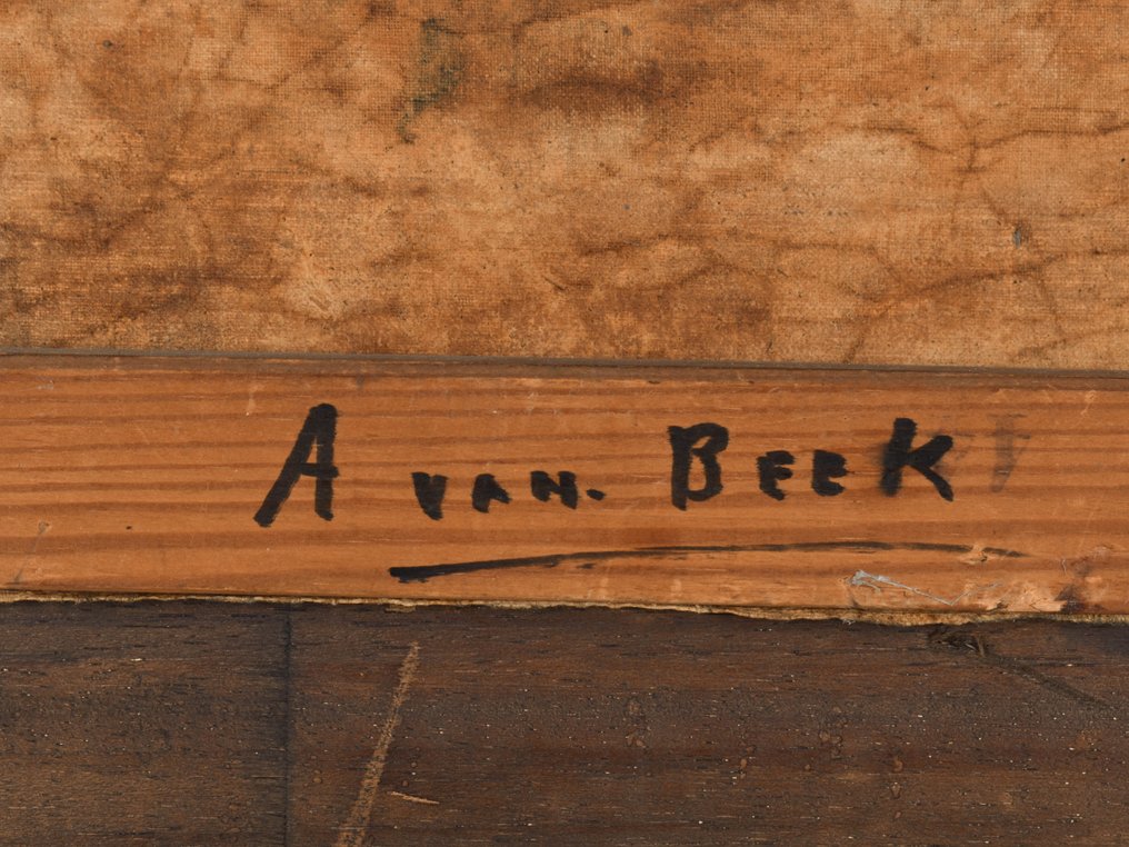 Antony Beek (1882-1954) - Lady on the heath #3.3