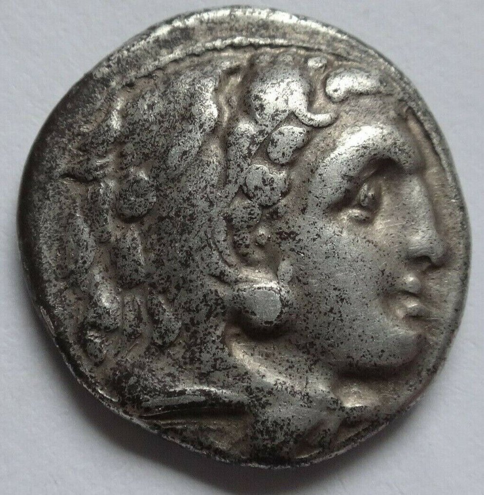 希臘（古代）. KINGS OF MACEDON. Philip III Arrhidaios (323-317 BC) Kolophon. Drachm #2.1