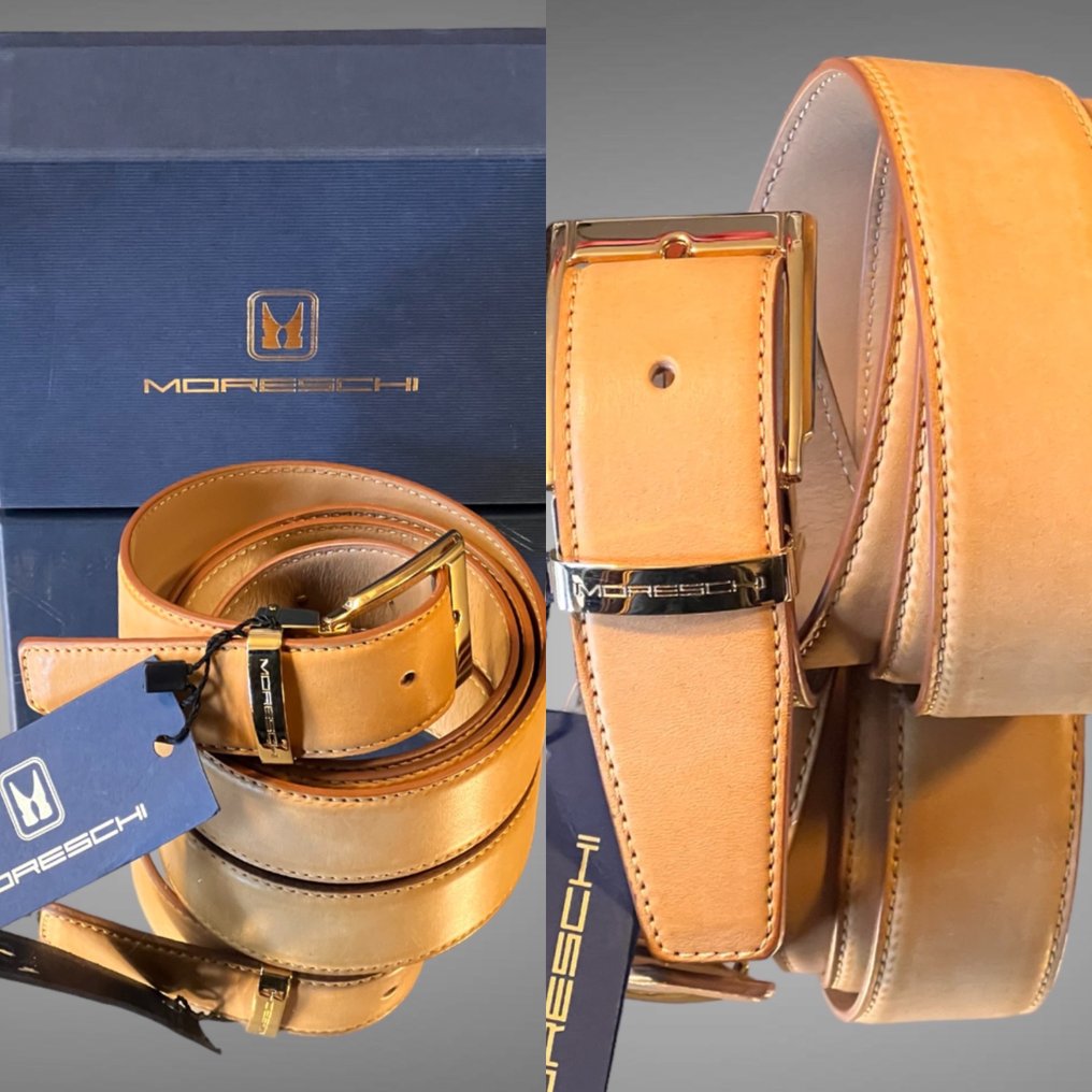Other brand - Moreschi belt exclusieve collection 2024 luxury line - Riem #1.1