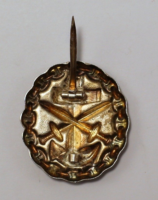 德國 - 徽章 - Naval Wound Badge with Miniature - 20世紀早期（一戰期） #3.1