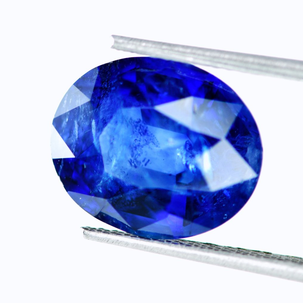 1 pcs  Blue Sapphire  - 6.51 ct - International Gemological Institute (IGI) - No heat no treat Sapphire #2.1