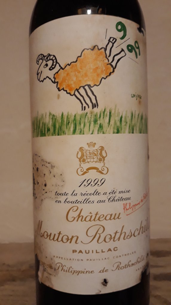 1999 Chateau Mouton Rothschild - Pauillac 1er Grand Cru Classé - 1 Butelka (0,75 l) #1.2
