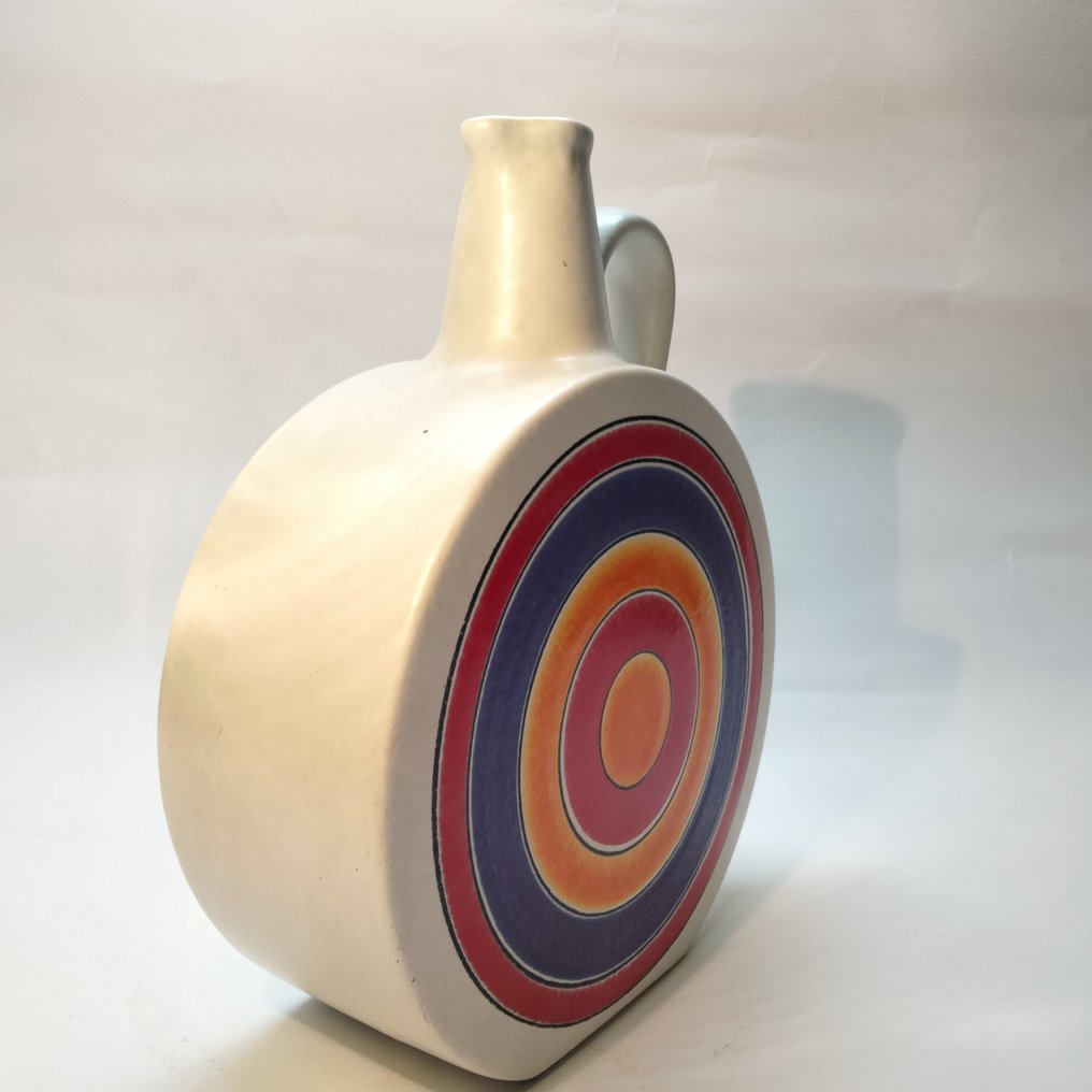 Bitossi - Aldo Londi - Vase -  Serien med fargede bånd.  - Keramikk #2.1