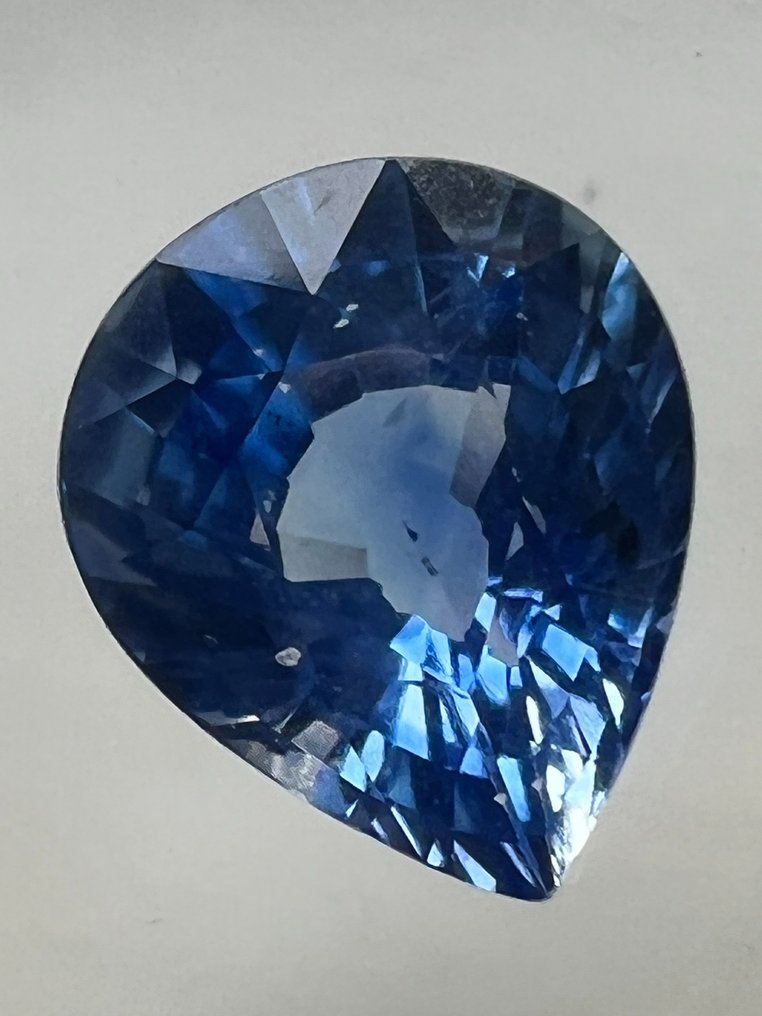 藍色 藍寶石  - 1.15 ct - Antwerp Laboratory for Gemstone Testing (ALGT) - 深藍色 #3.2