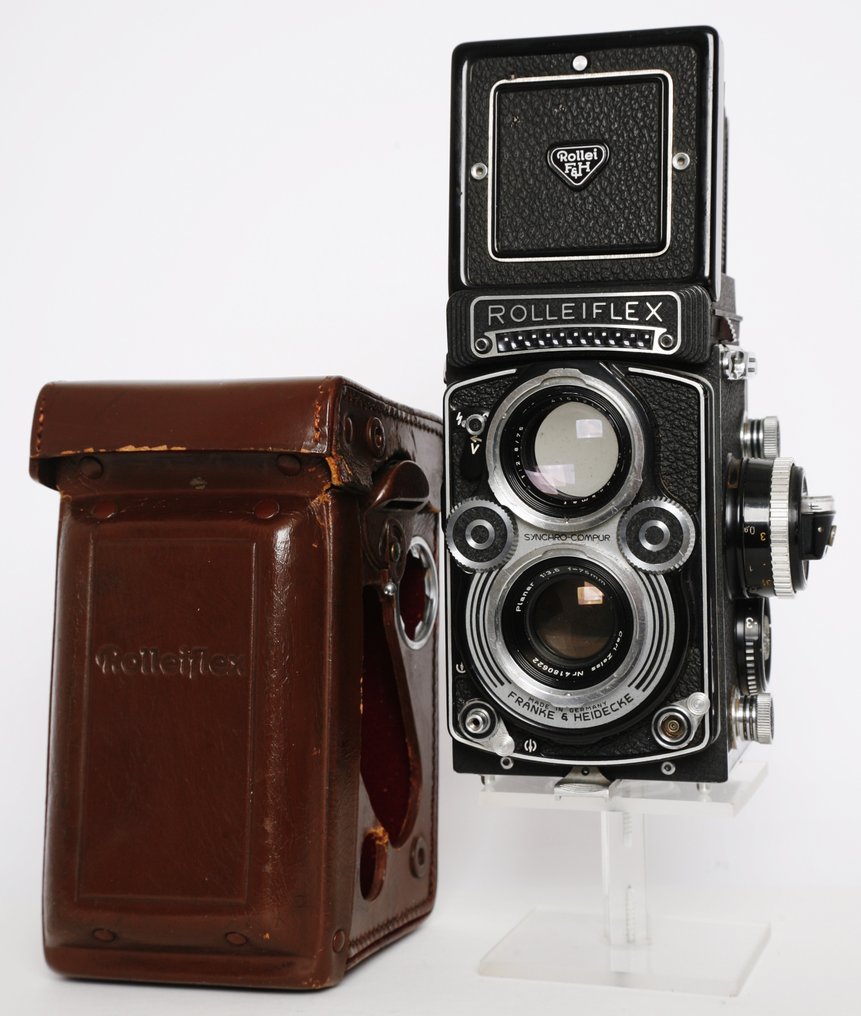 Rollei Rolleiflex 3,5 F  Planar 120 / medium formaat camera #1.1