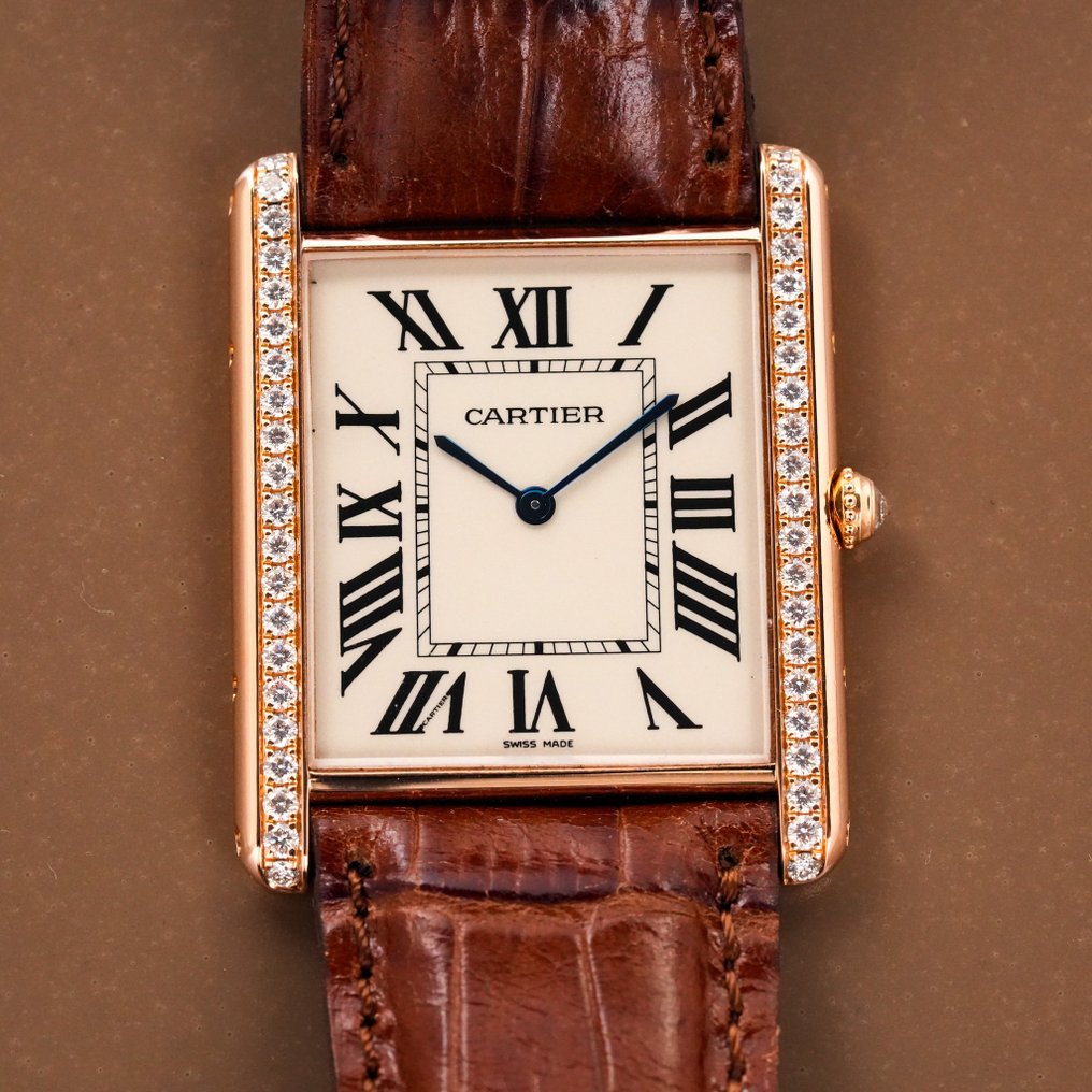 Cartier - Tank Louis Cartier XL 18k Rose Gold Diamond - WT200005 - Άνδρες - 2011-σήμερα #1.1