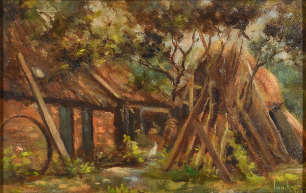 Jan Kuiter (1883-1957) - Farmyard #1.1