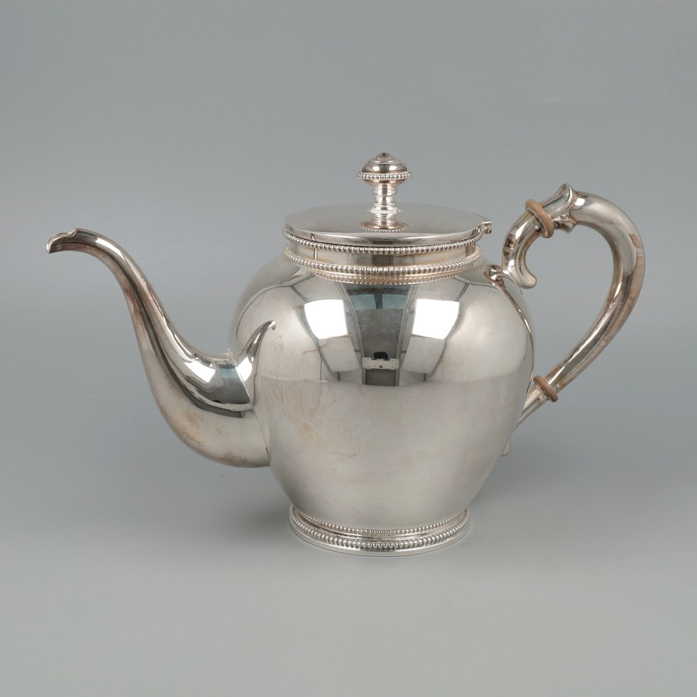 D.J. Aubert - Tea service (5) - .835 silver #2.1