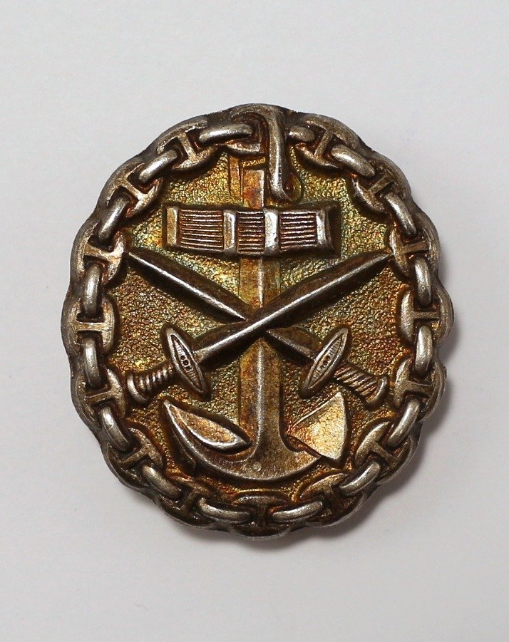 德国 - 徽章 - Naval Wound Badge with Miniature - 20世纪早期（一战期） #1.2