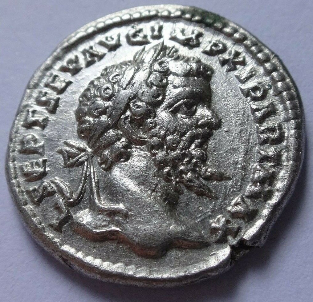 Roman Empire. Septimius Severus, AD 193-211. AR. Denarius #2.1