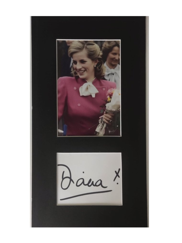 Princess Diana - Princess Diana autograph [with certificate] - 1990 #1.1