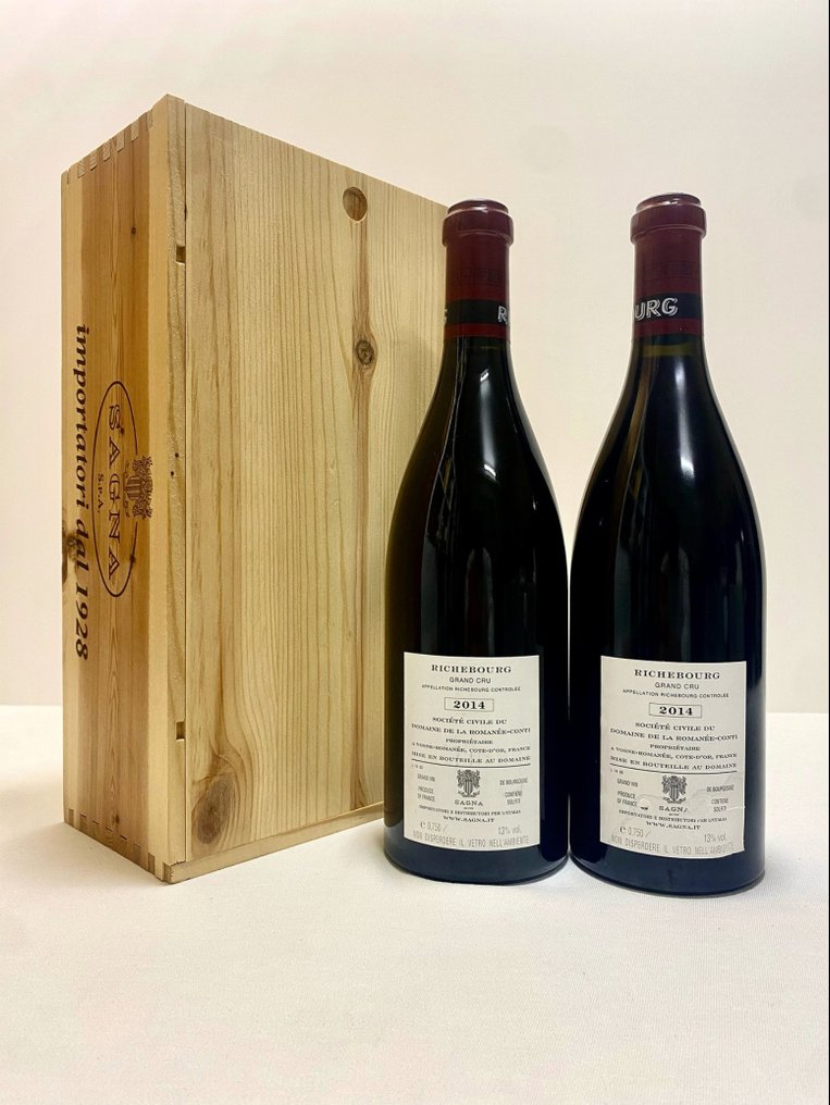 2014 Domaine de la Romaneée Conti - Richebourg Grand Cru - 2 Botellas (0,75 L) #1.2