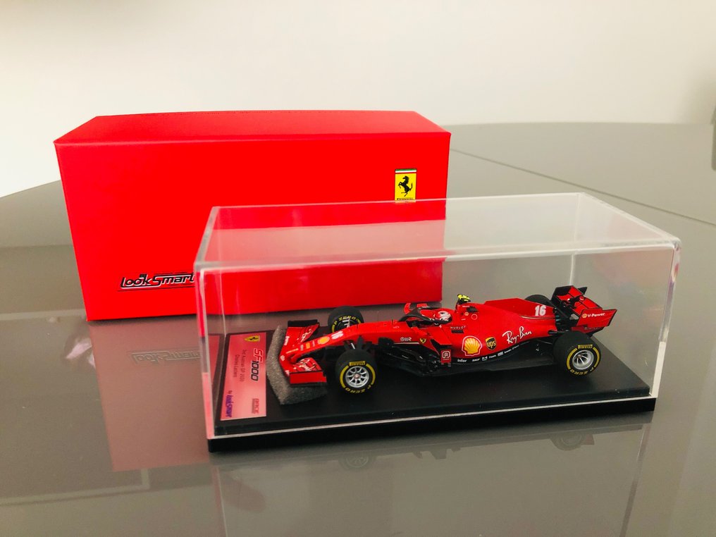 Look Smart 1:43 - Urheiluauton pienoismalli - Ferrari F1 SF1000 #16 Charles Leclerc - 2nd Austrian GP 2020 - LSF1029 Rajoitettu erä #1.1